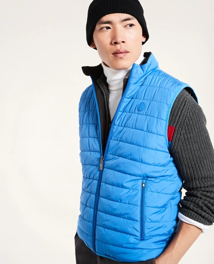 Reversible Lightweight Quilted Vest, image 1
