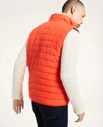 Camo Reversible Quilted Puffer Vest, image 4