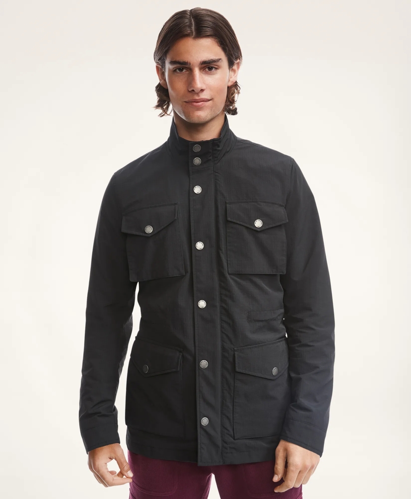 Safari Jacket In Water-Repellent Ripstop, image 3