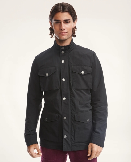 Safari Jacket In Water-Repellent Ripstop, image 3