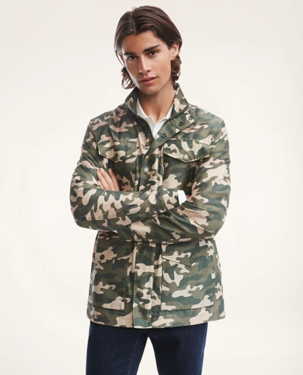 Safari Jacket In Water-Repellent Ripstop, image 1