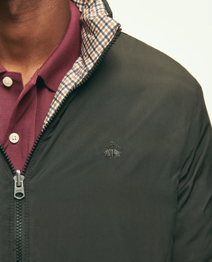 Reversible Guncheck Puffer Jacket, image 5