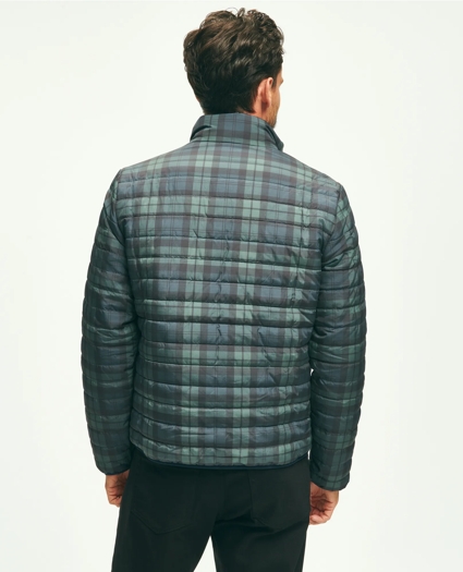 Reversible Black Watch Tartan Puffer Jacket, image 5