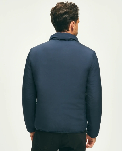 Reversible Black Watch Tartan Puffer Jacket, image 8