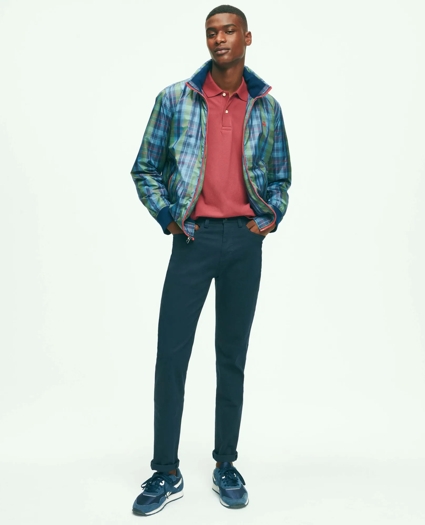 Madras Print Bomber Jacket, image 2