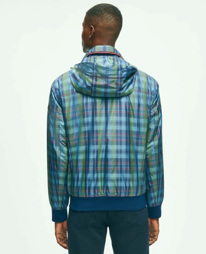 Madras Print Bomber Jacket, image 3