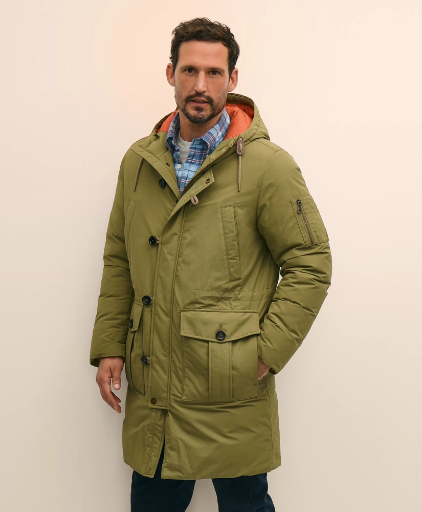 Water-Resistant Down Hooded Parka, image 2
