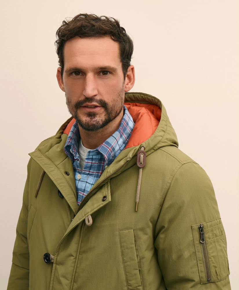 Water-Resistant Down Hooded Parka, image 3