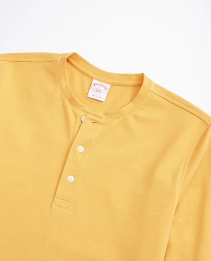 Cotton Pique Henley, image 2
