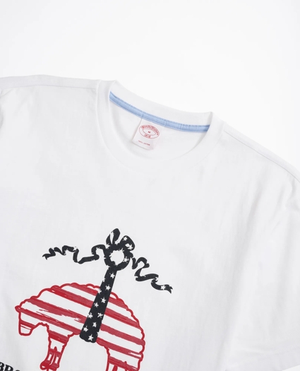 Stars & Stripes Logo Graphic T-Shirt, image 2