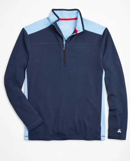 Brooks Brothers Stretch Performance Series Half-Zip, image 1
