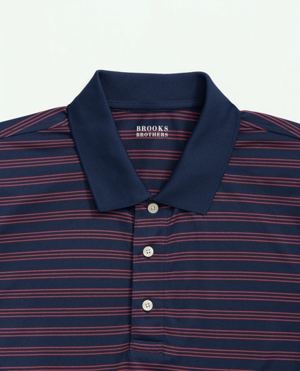 Striped Golf Polo, image 2