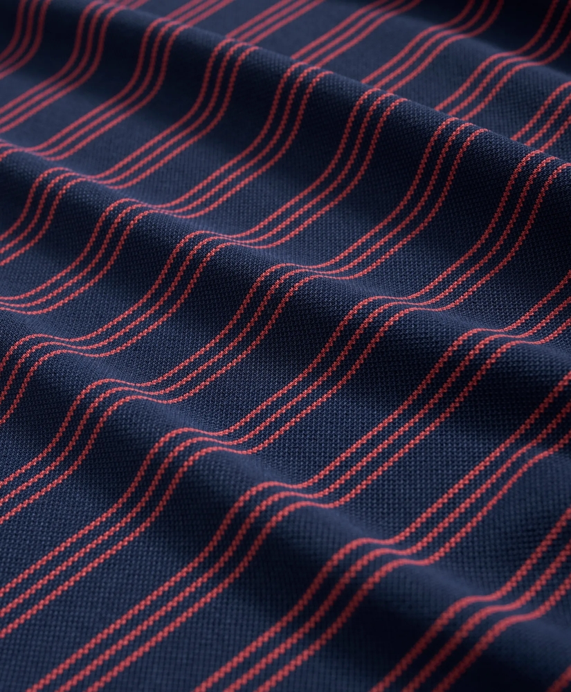 Striped Golf Polo, image 3