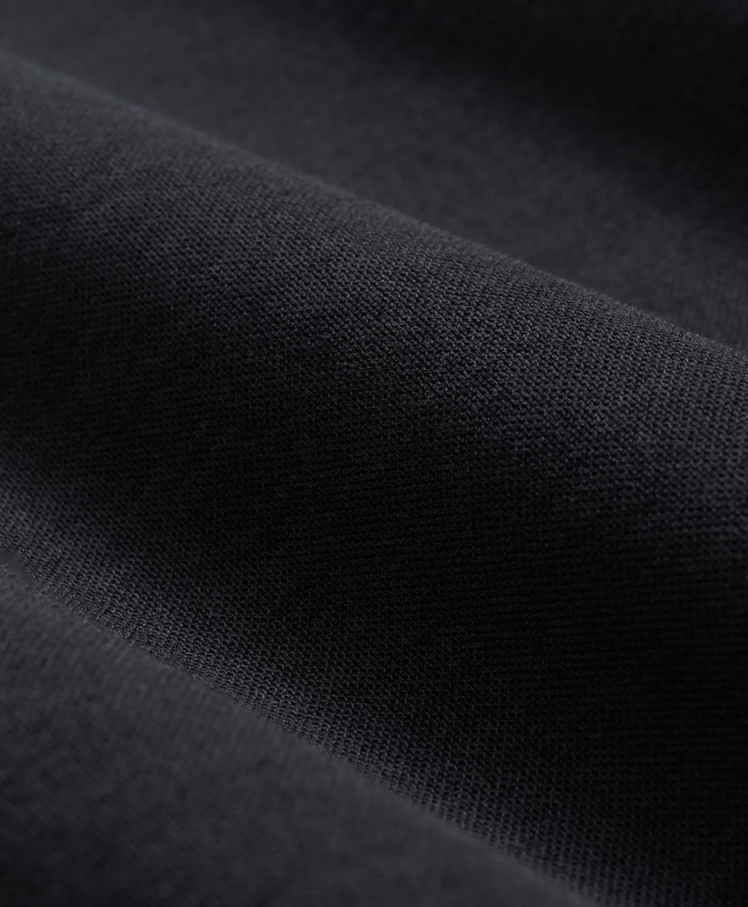Spread Collar Long-Sleeve Polo Shirt, image 3