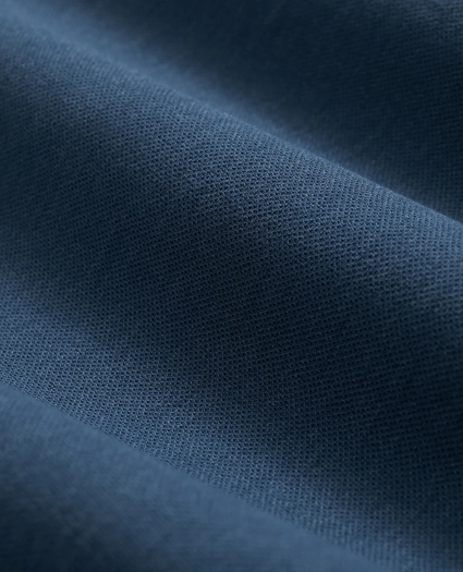 Spread Collar Long-Sleeve Polo Shirt, image 3