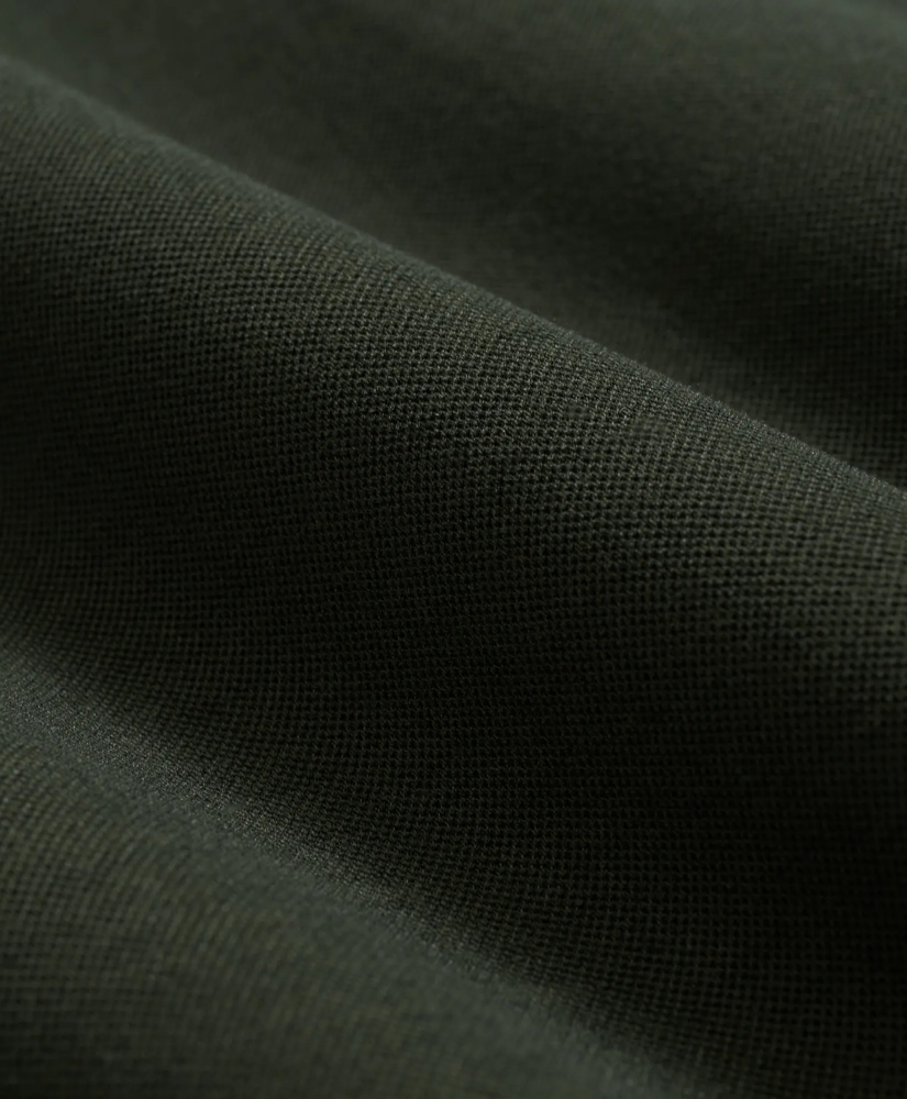 Spread Collar Long-Sleeve Polo Shirt, image 3