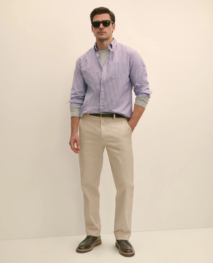 Washed Stretch Chino Pants, image 1