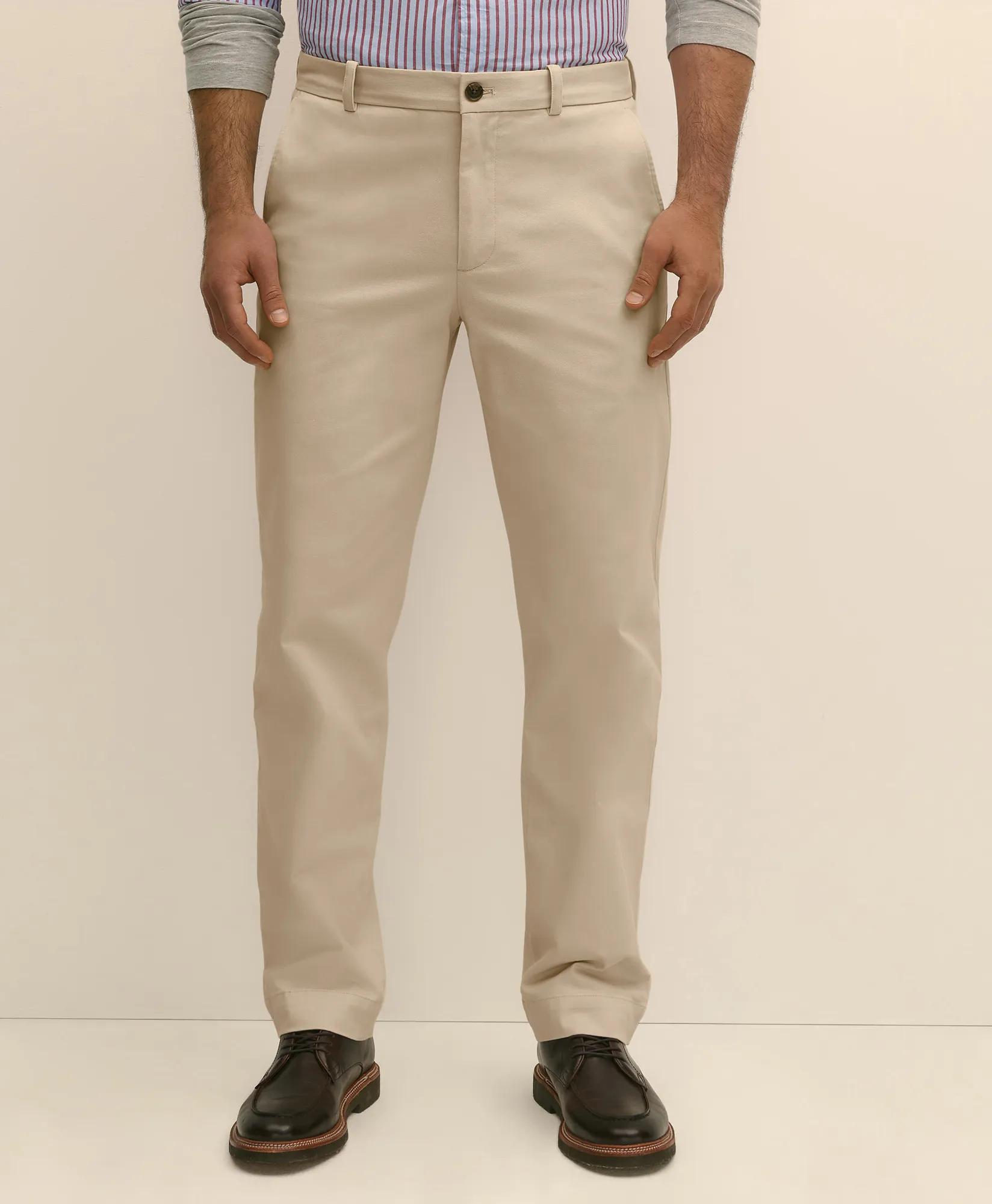 Washed Stretch Chino Pants