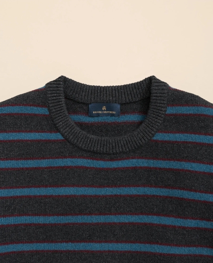 Merino-Wool Blend BB#2 Stripe Sweater, image 2