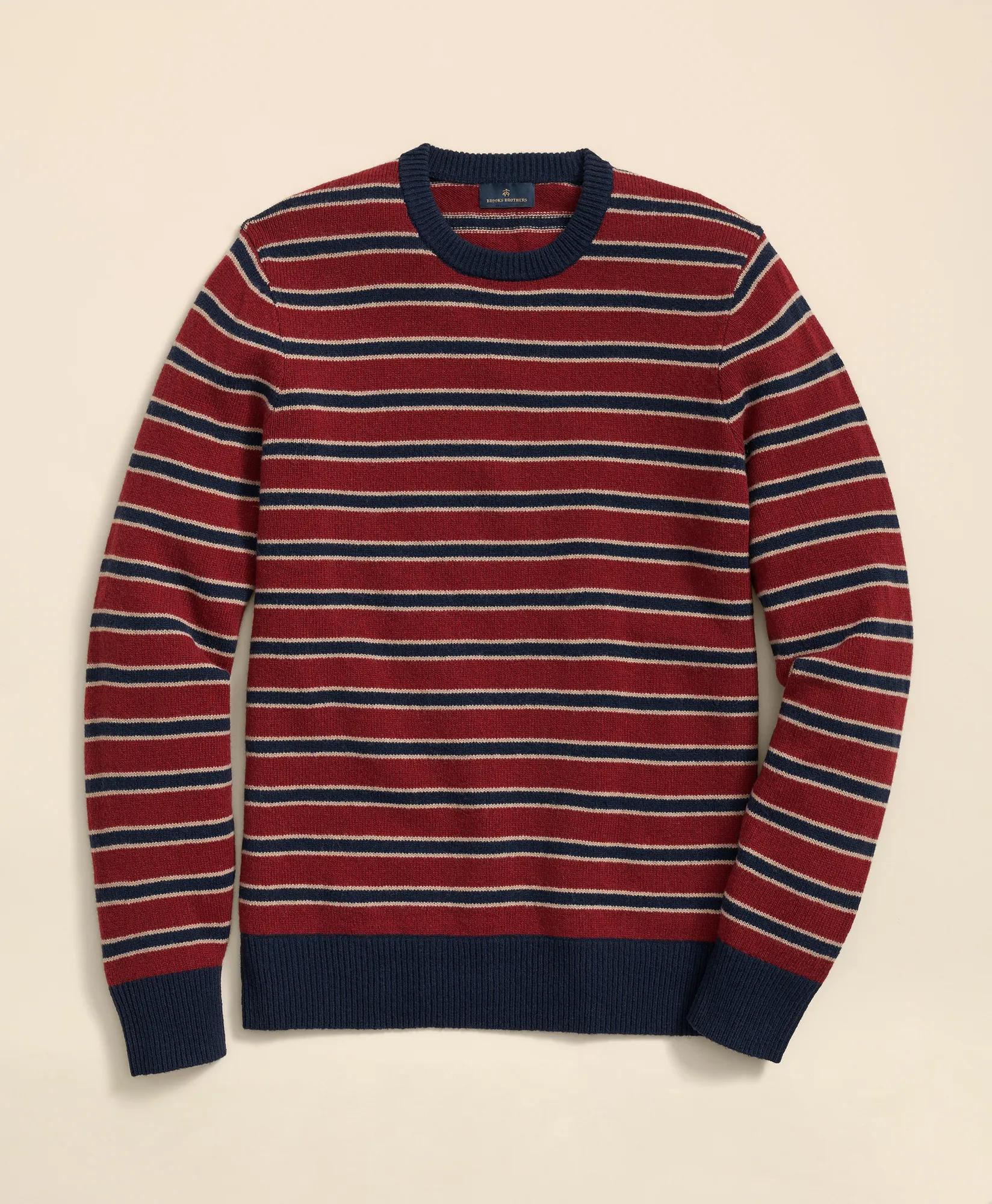 Merino-Wool Blend BB#2 Stripe Sweater, image 1