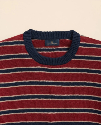 Merino-Wool Blend BB#2 Stripe Sweater, image 2