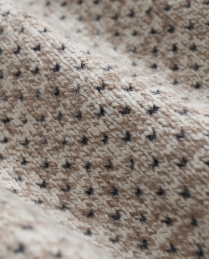 Merino-Wool Blend 1818 Dot Half-Zip Sweater, image 3