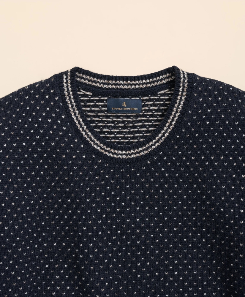 Merino-Wool Blend 1818 Dot Sweater