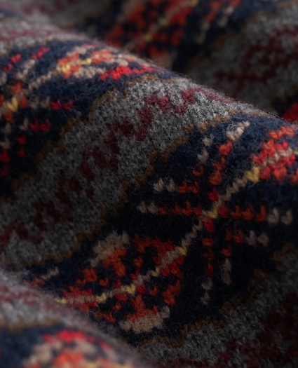 Merino-Wool Blend Heritage Fair Isle Sweater, image 3