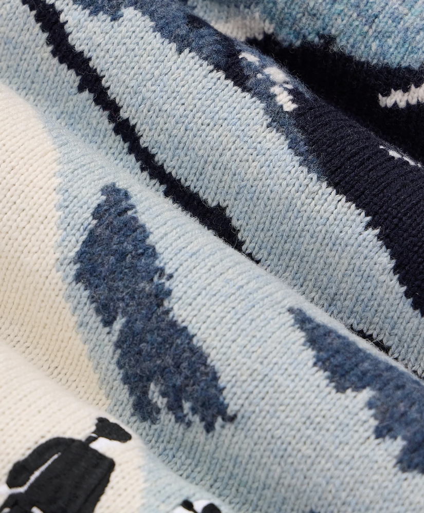 Wool-Blend Ski Intarsia Sweater, image 7