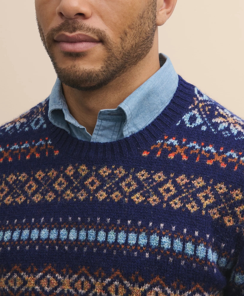 Merino Wool Archive Fair Isle Sweater, image 3
