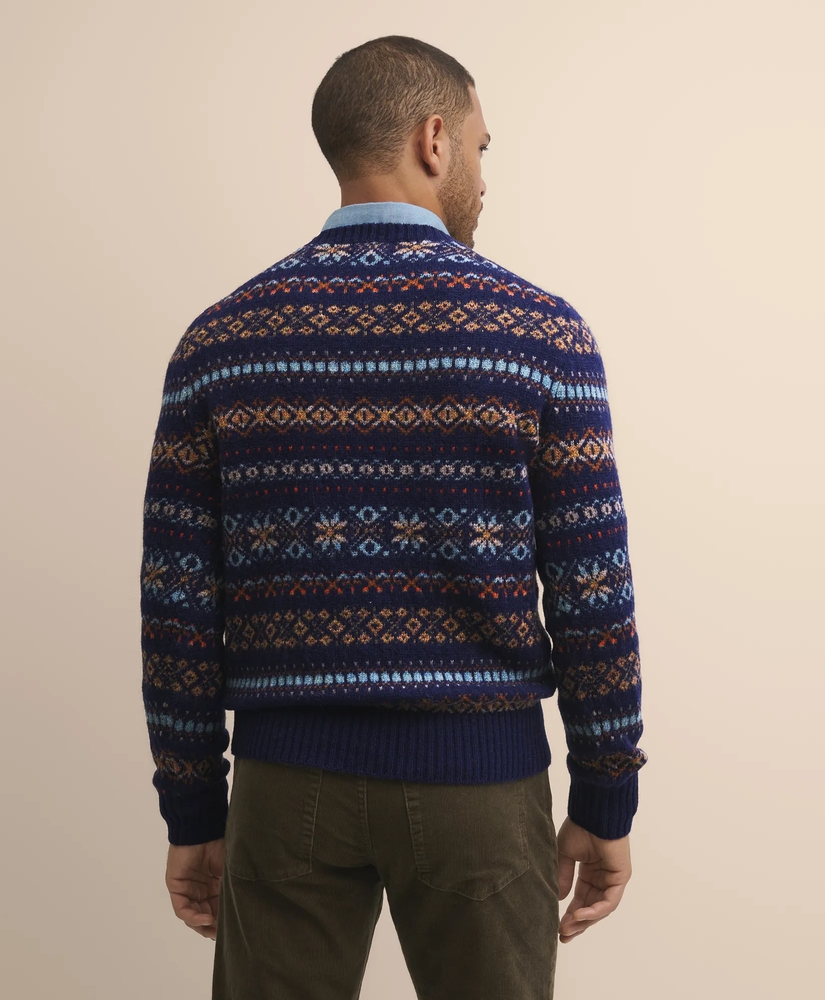 Merino Wool Archive Fair Isle Sweater, image 4