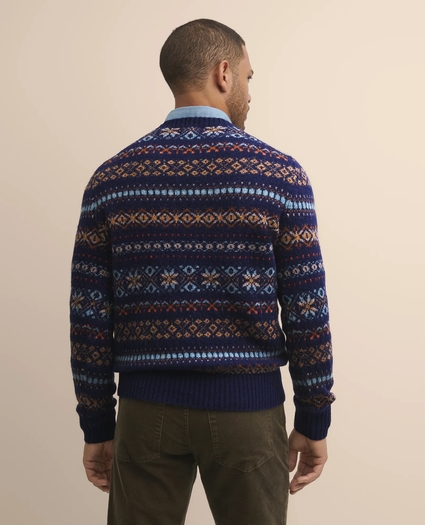 Merino Wool Archive Fair Isle Sweater, image 4