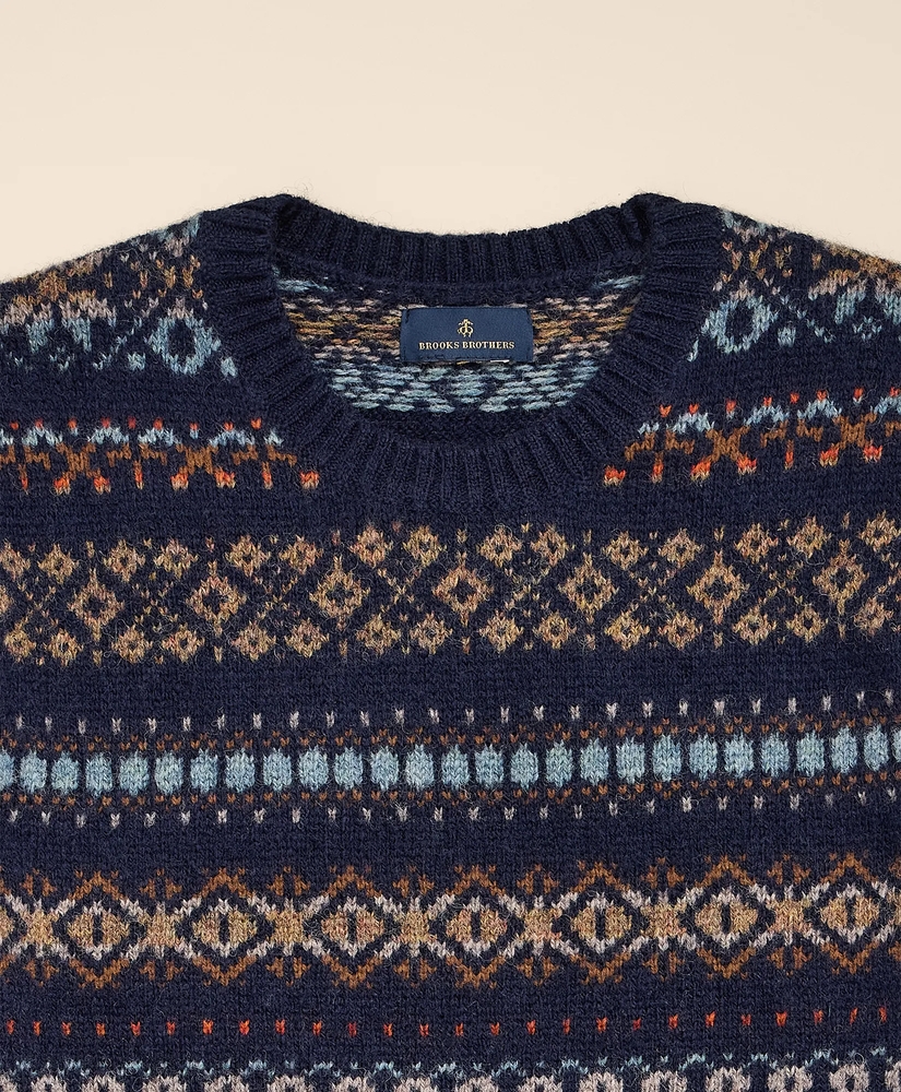 Merino Wool Archive Fair Isle Sweater, image 5