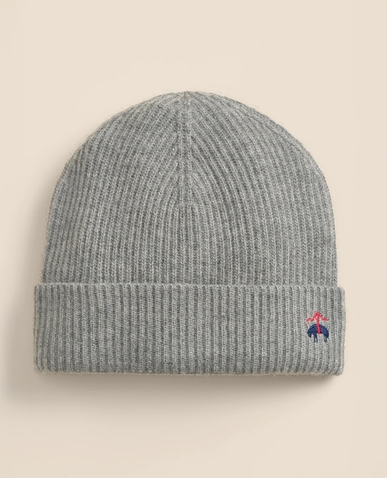 Wool-Cashmere Beanie Hat