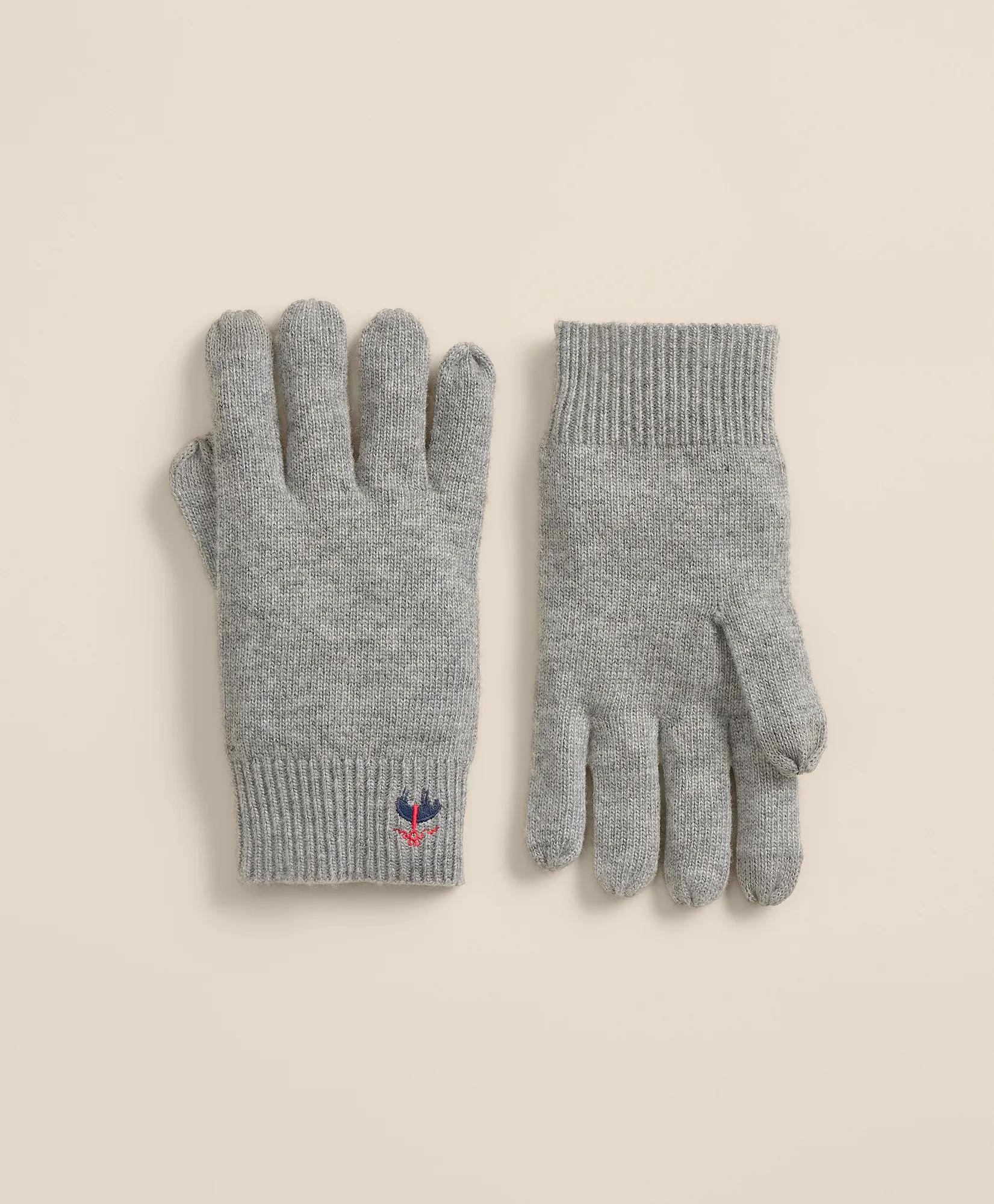 Wool-Cashmere Blend Touchscreen Gloves, image 1