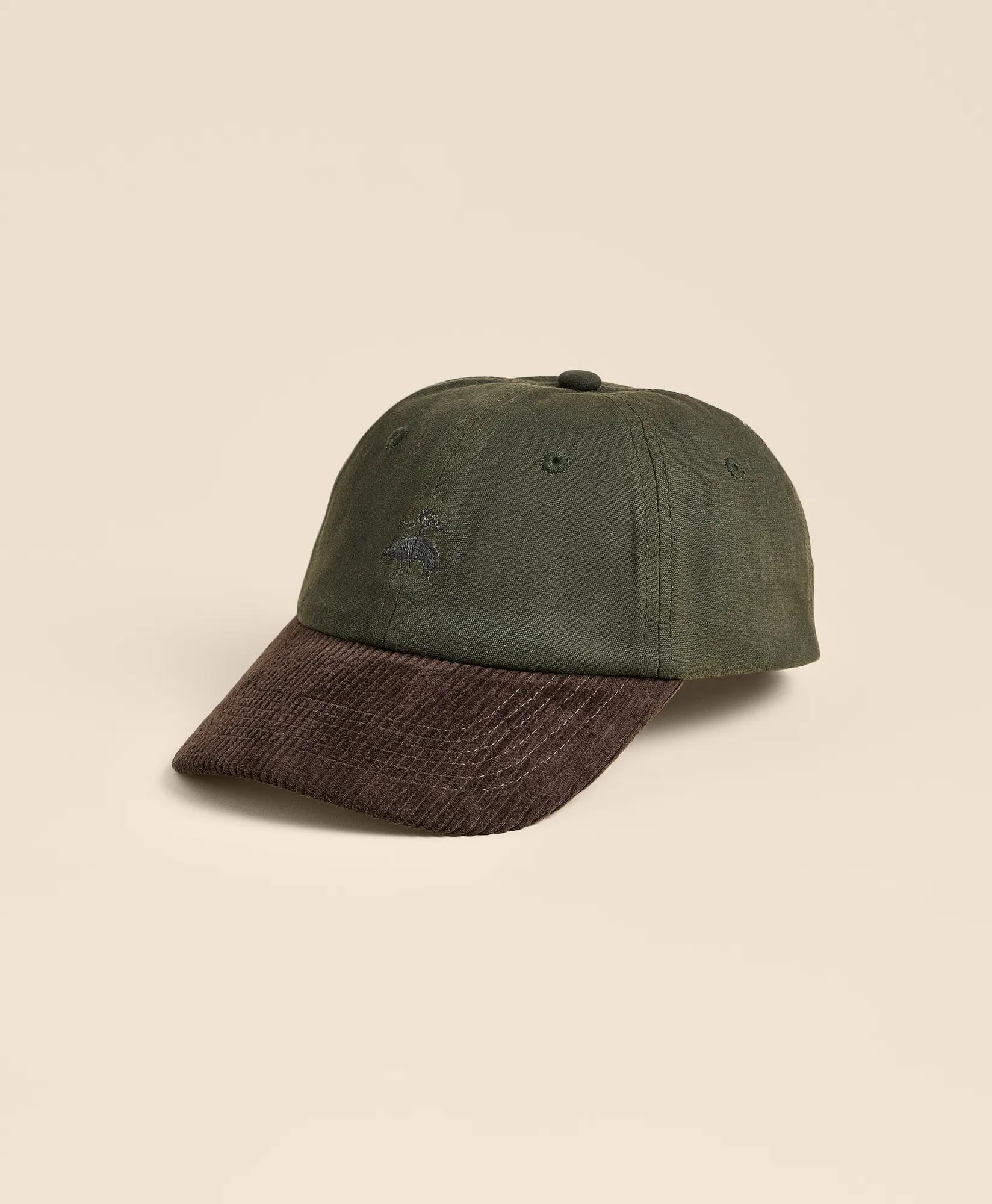 Cotton Oil Cloth Baseball Hat, image 1