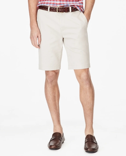 Washed Chino 10" Bermuda Shorts, image 1