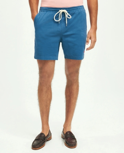 Stretch Cotton Knit Jersey Friday Shorts, image 1