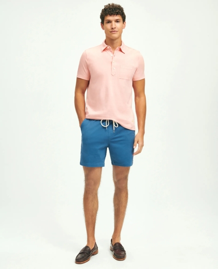 Stretch Cotton Knit Jersey Friday Shorts, image 2
