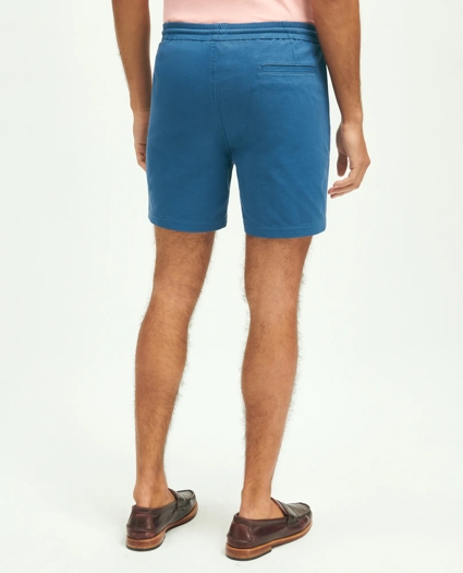 Stretch Cotton Knit Jersey Friday Shorts, image 3