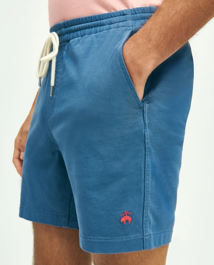 Stretch Cotton Knit Jersey Friday Shorts, image 4