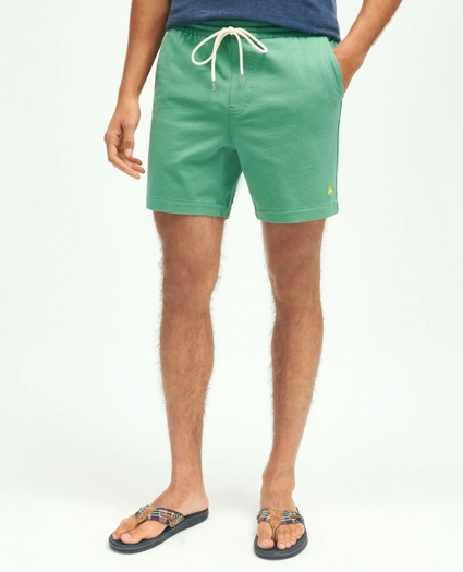 Stretch Cotton Knit Jersey Friday Shorts, image 1
