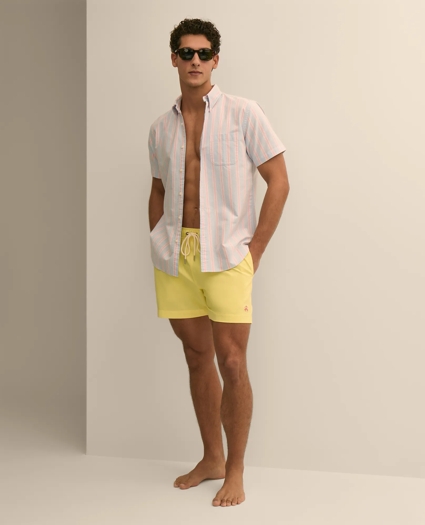 5" Stretch Swim Trunks, image 1