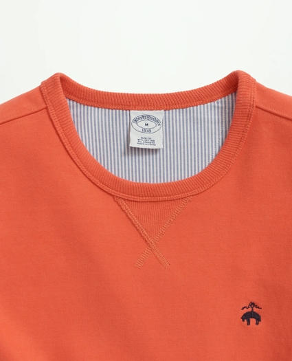 Stretch Sueded Cotton Jersey Sweatshirt, image 2