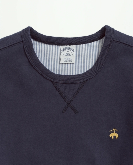 Stretch Sueded Cotton Jersey Sweatshirt, image 2
