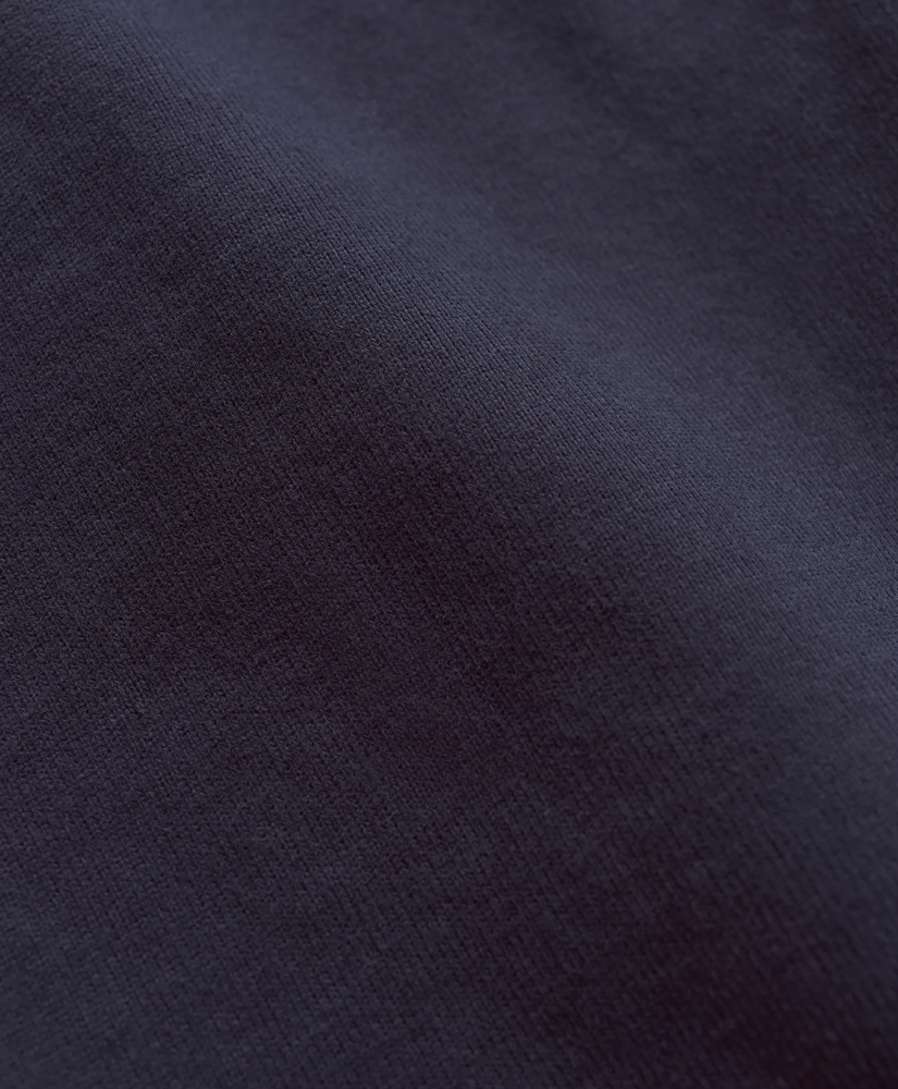 Stretch Sueded Cotton Jersey Sweatshirt, image 3