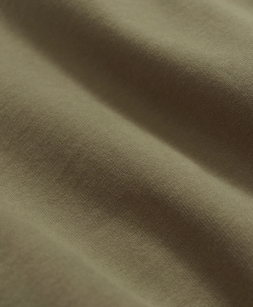 Stretch Sueded Cotton Jersey Hoodie, image 3