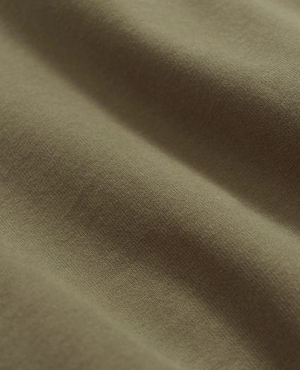 Stretch Sueded Cotton Jersey Hoodie, image 3