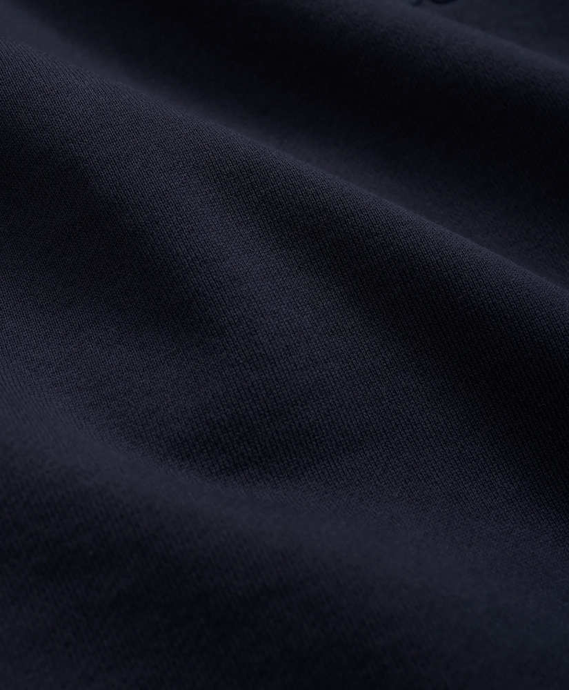Cotton French Terry Golden-Fleece Tartan Applique Sweatshirt, image 3