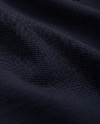 Cotton French Terry Golden-Fleece Tartan Applique Sweatshirt, image 3